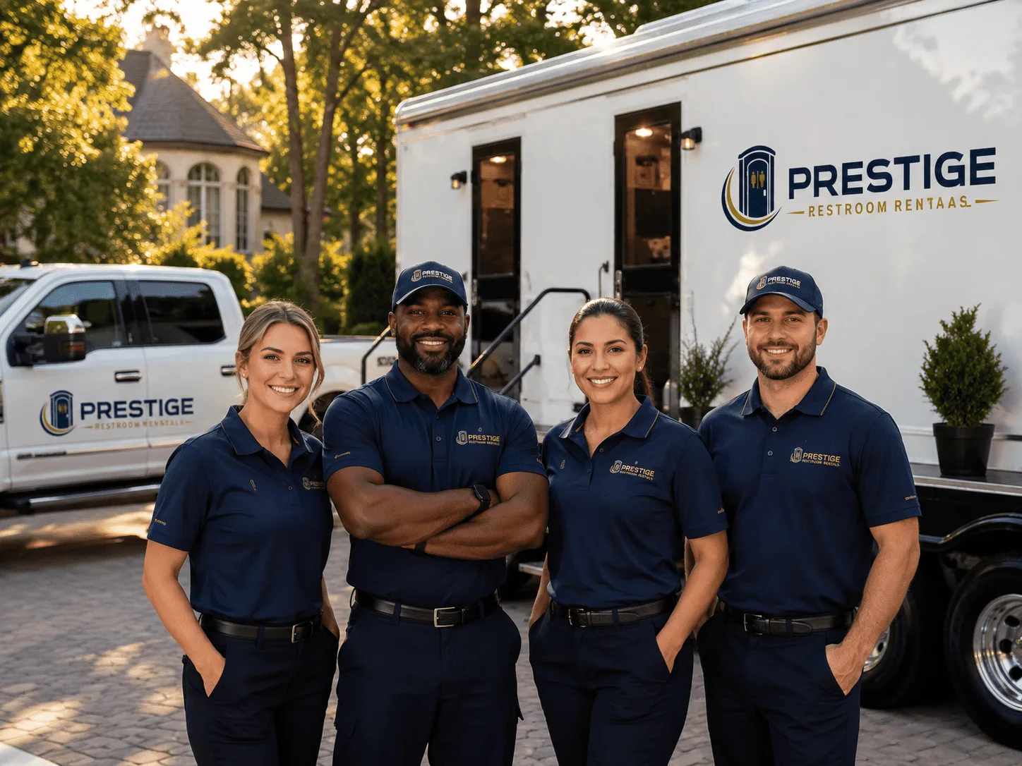 Trusted Luxury Portable Restrooms company in Linden, MI
